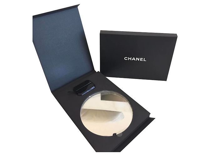CHANEL MAKEUP MIRROR DISPLAY on STAND Blue