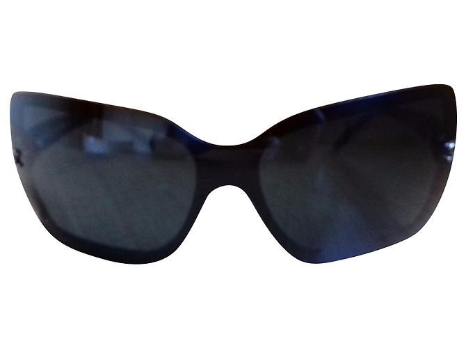 Gafas de sol Chanel negras de plástico Negro