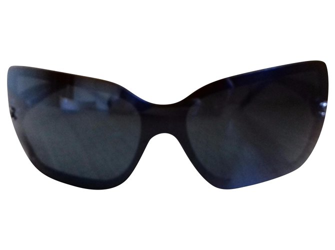 Óculos Chanel Preto Plástico  ref.149625