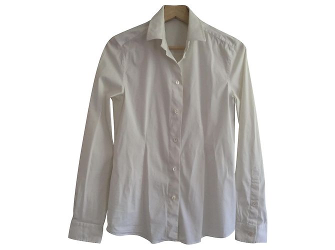 Blusa Dolce & Gabbana blanca de algodón Blanco
