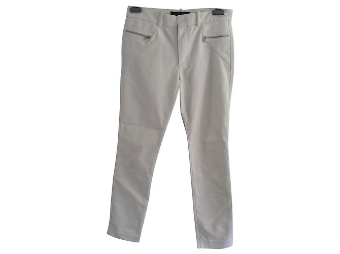 Zara Pants Eggshell Polyester