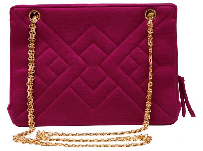 Chanel ZEITLOSES HAUTE COUTURE JERSEY Pink Wolle  ref.149665