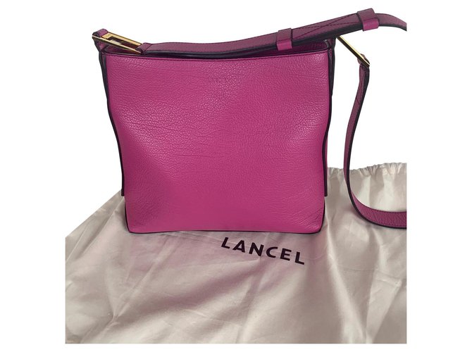 Hobo max from LAncel Pink Leather  ref.149720