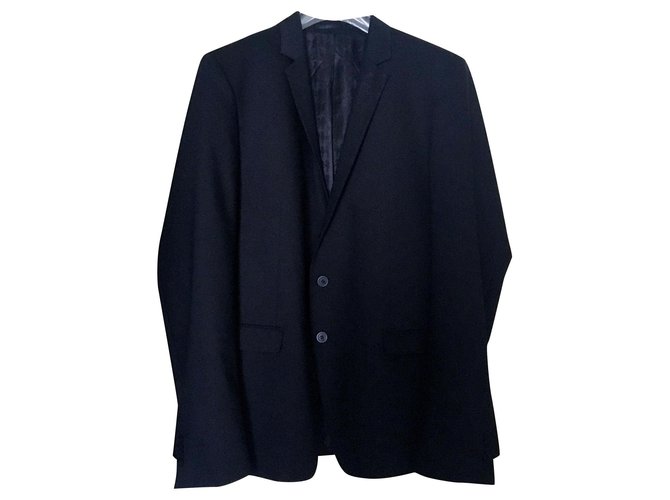 Karl Lagerfeld Blazers Jackets Black Wool  ref.149723