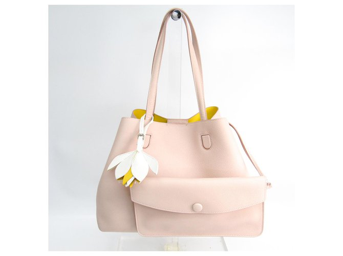 Dior Pink Leather Blossom Tote  ref.149748