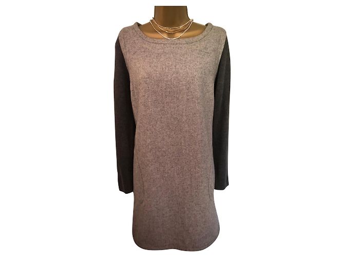Mint Velvet Kleider Grau