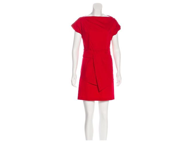 Minivestido Heaton rojo Diane von Furstenberg Roja