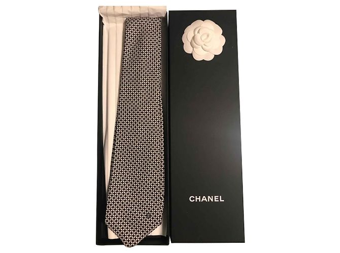 Cambon Chanel Silk Tie
