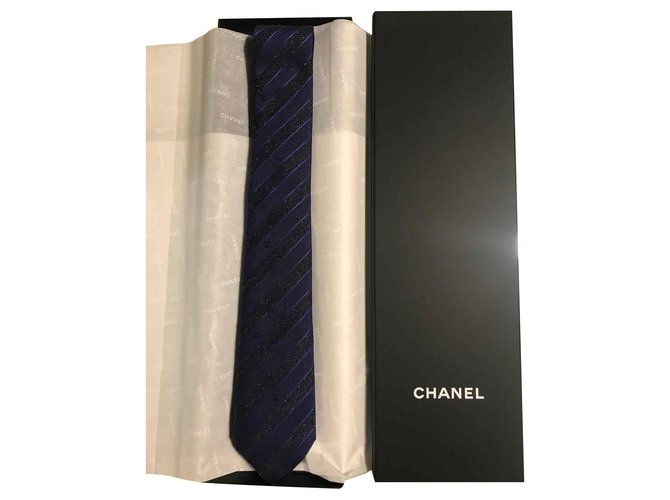 Chanel Krawatte Seide  ref.149961