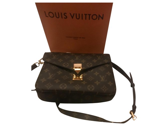 Louis Vuitton Metis Brown Leather  ref.149981