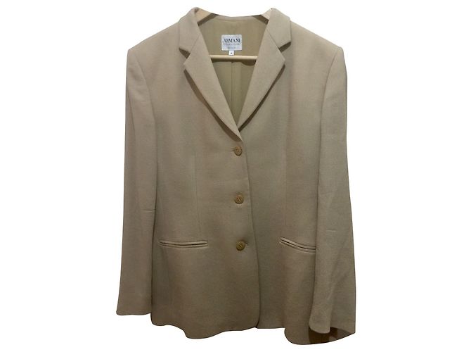 Armani Collectioni Wollblazer Beige
