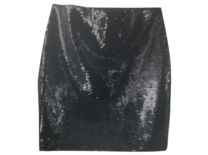 Saint Laurent Skirts Black Viscose  ref.150399