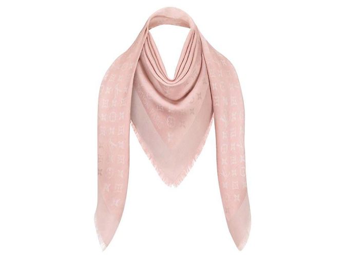 Louis Vuitton Foulard Louise Vuitton monogramm shine Rosa