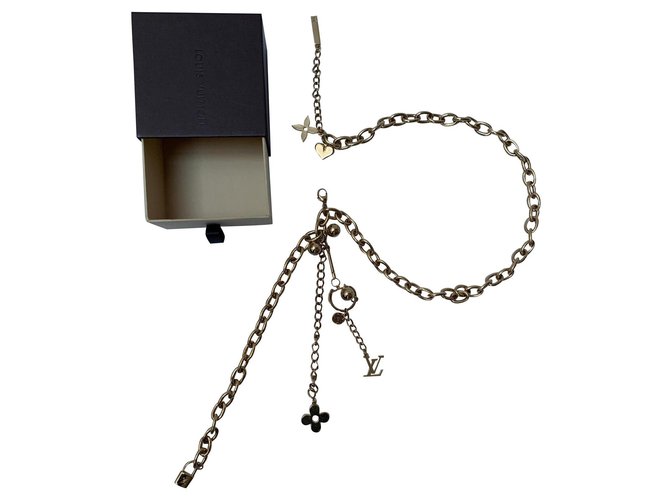 Louis Vuitton women's jewel belt Golden Metal  ref.150676