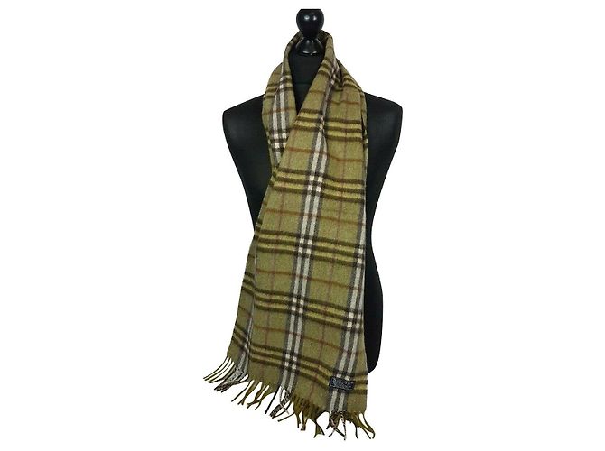 Burberry Sciarpe da uomo Cachi Cachemire