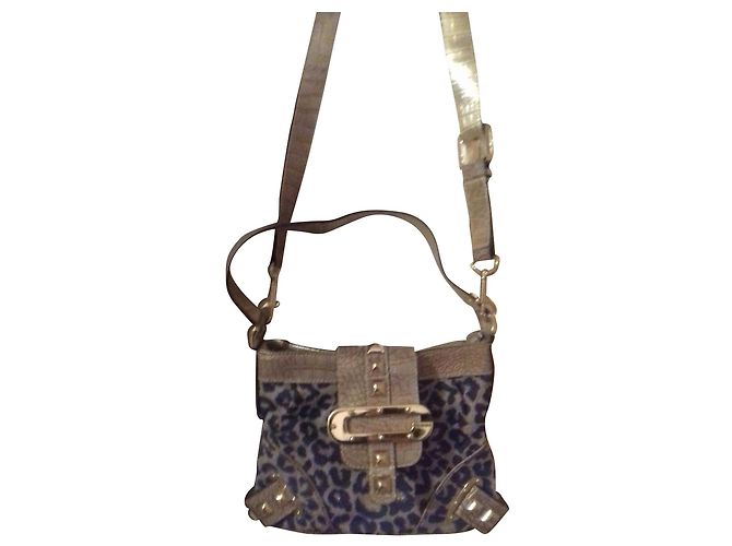 Bolso Guess Estampado Leopardo de Algodón Estampado de leopardo