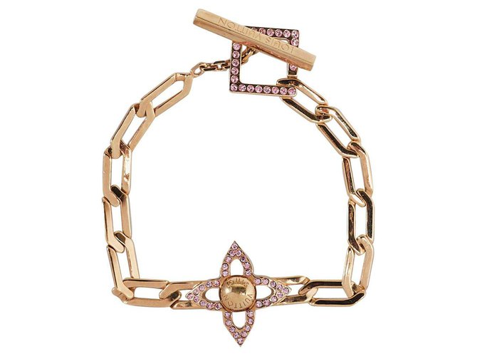Louis Vuitton Bracelet Plaqué or Doré  ref.151029