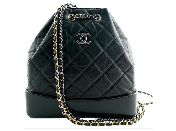 Gabrielle Chanel Backpacks Black