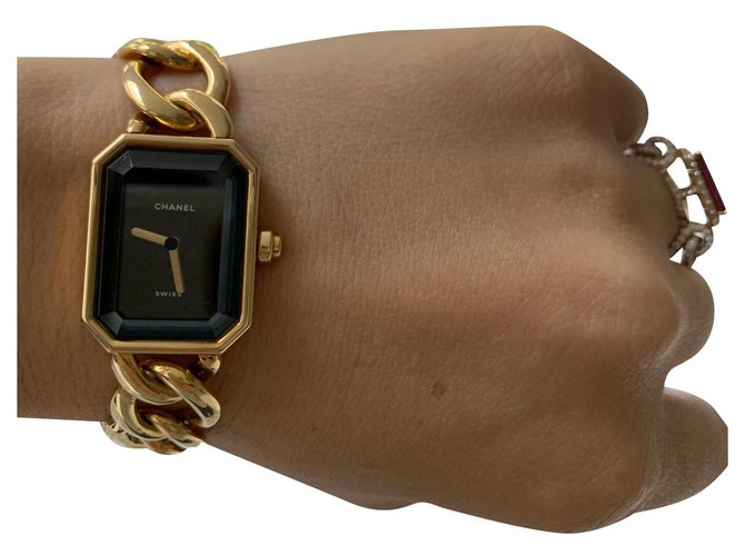 Première Chanel Relógios finos Amarelo Ouro amarelo  ref.151121