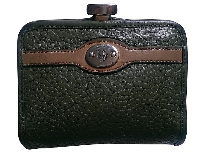 Christian Dior Purses, wallets, cases Khaki