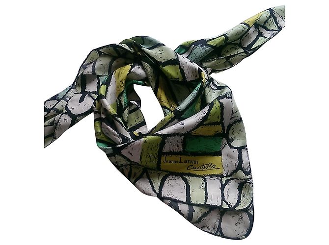 Jeanne Lanvin Castillo Multicolore 