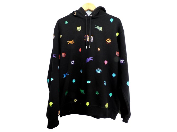 Kenzo multi best sale icon hoodie