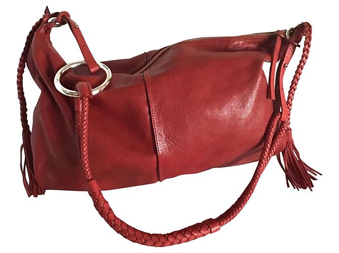 Séquoia Sacs à main Rouge Bordeaux