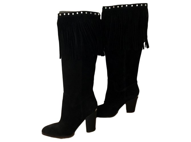 black boots michael kors
