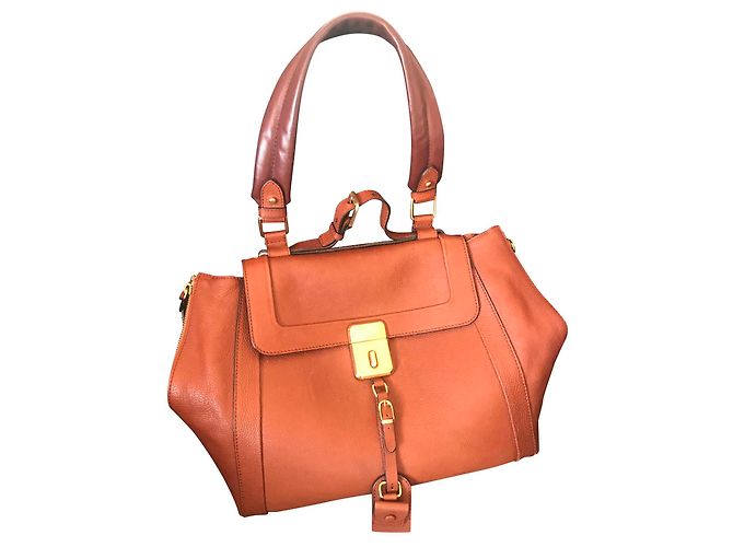 Borsa Chloé in pelle marrone
