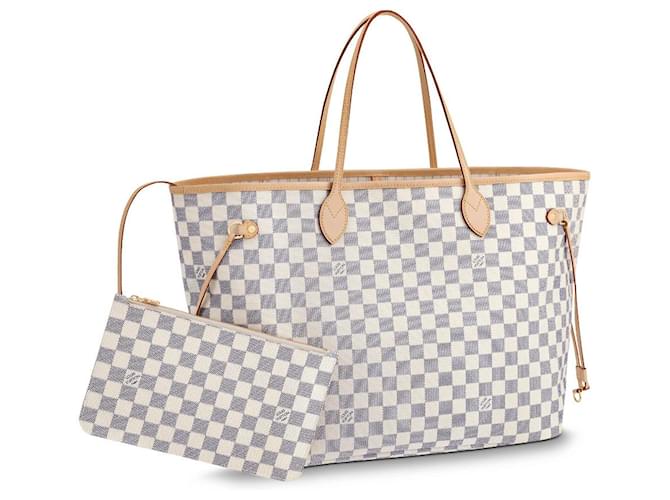 Louis Vuitton Neverfull GM new Beige Leather  ref.151498