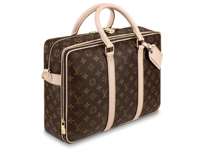 Louis Vuitton Icare new Brown Leather  ref.151555