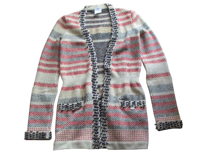 Chanel, chaqueta de lana y cachemir, 34.  ref.151595