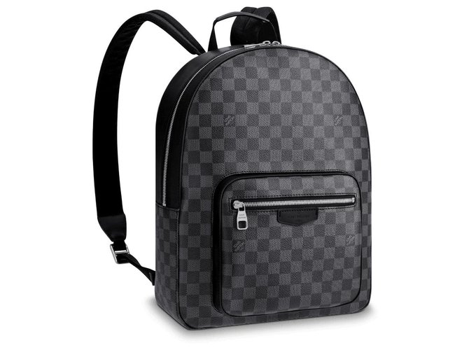 Louis Vuitton Josh backpack new Grey Leather ref.151698 - Joli Closet