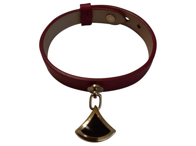 Bulgari Bracelets Pink Leather  ref.151708
