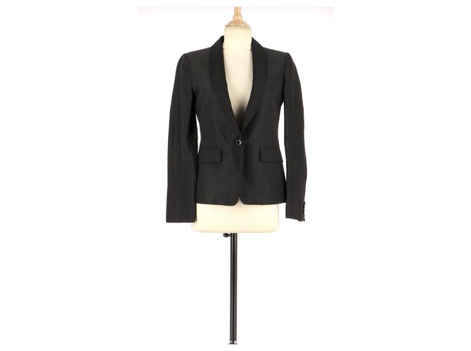 D&G Viste / Blazer Negro Lino  ref.151722