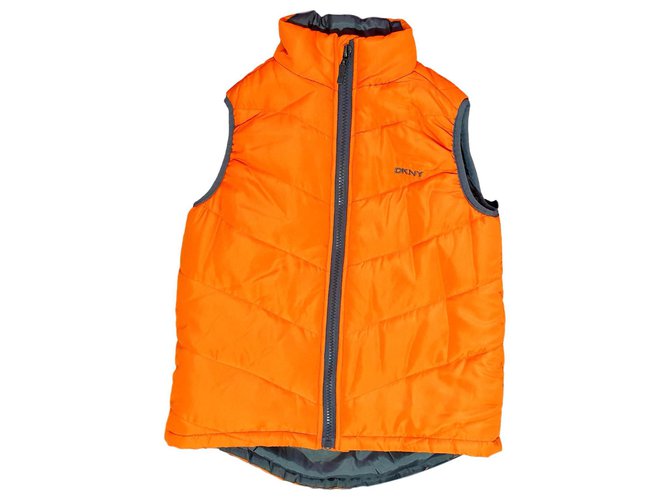 Dkny One piece Jacket Orange Polyester  ref.151806