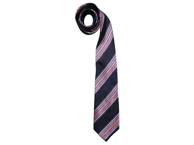 Balenciaga Cravates Soie Multicolore  ref.151842