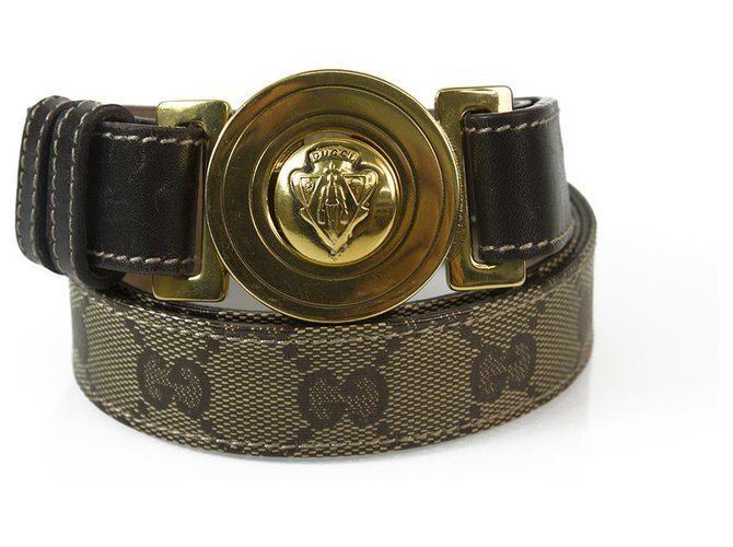 Classic belt with monogram