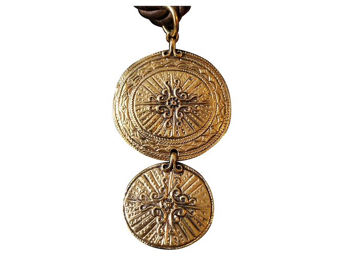 Autre Marque Collar de bronce dorado M. Buffet