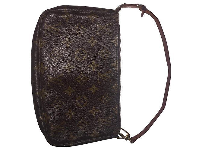 Louis Vuitton Clutch-Taschen Braun