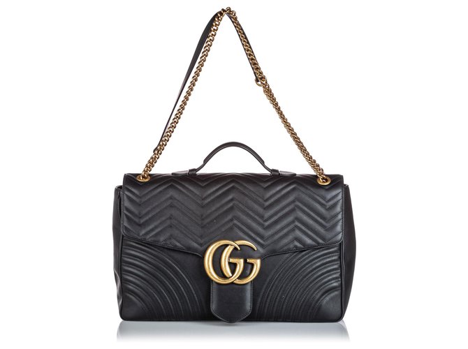 gucci black chain bag
