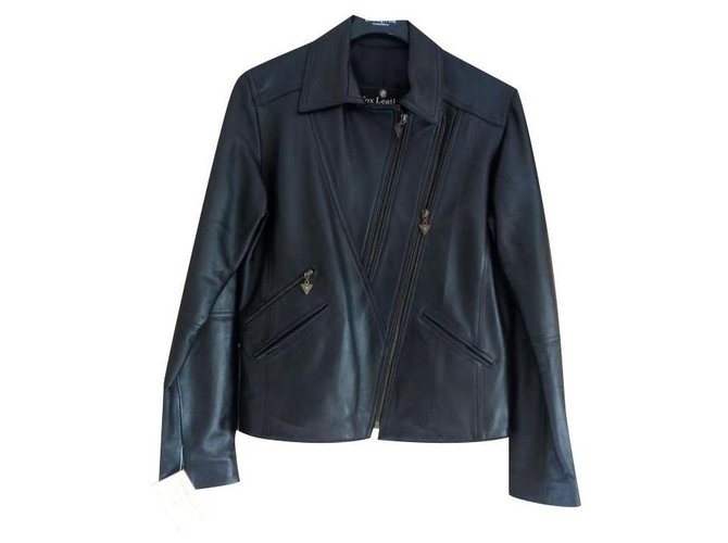 Autre Marque Perfecto black leather jacket Lambskin  ref.152395