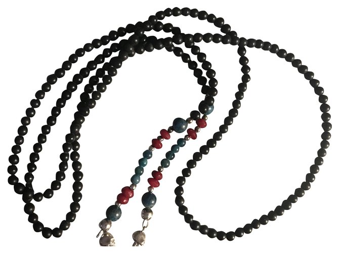 Long necklace Rita & Zia Black  ref.152736