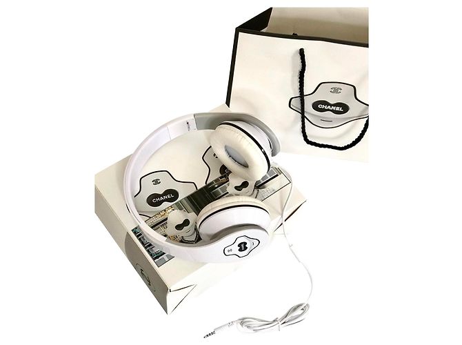 Cuffie Cocobot Chanel Bianco