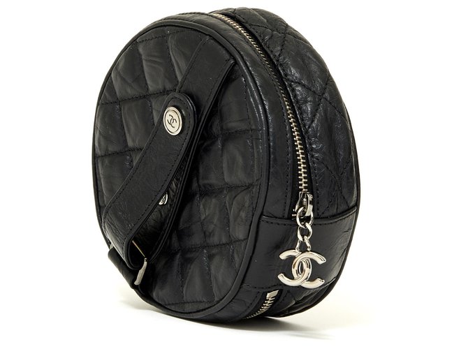 Chanel TIMELESS CLASSIQUE BLACK CLUTCH Cuir Noir  ref.152944