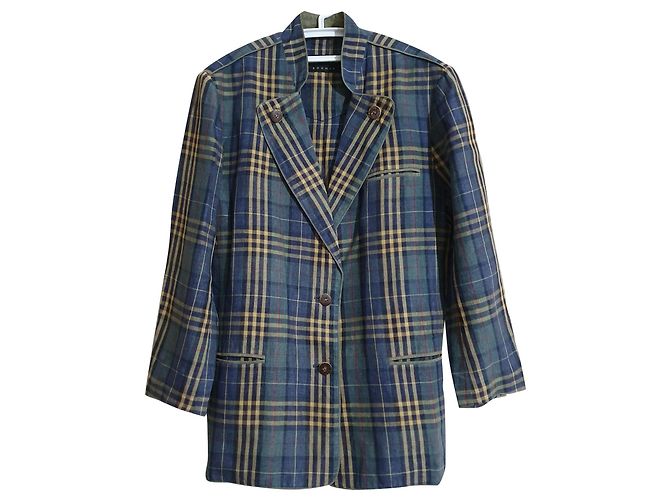 Bogner Lines Blazer Linen Multicolore XL Multiple colors