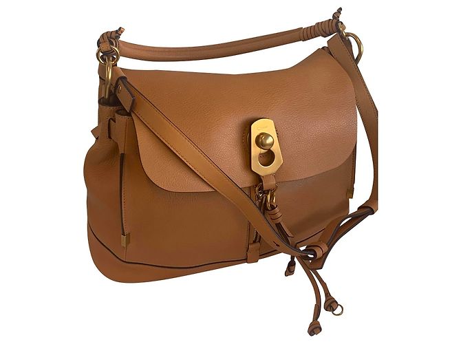 Chloé Chloe Owen Beige Pelle