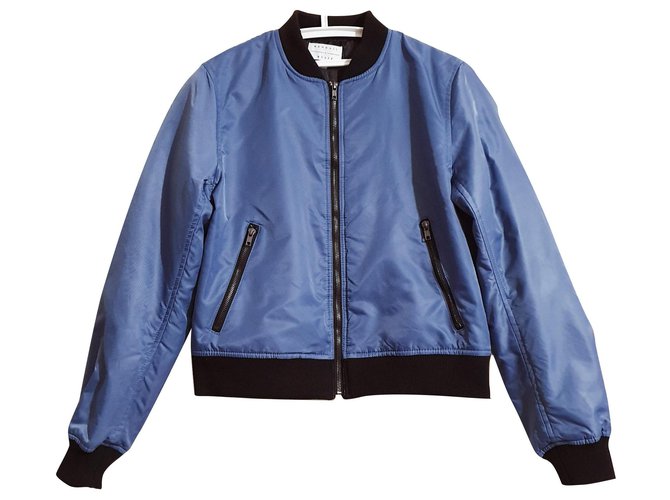 Autre Marque Jackets Blue Polyester Nylon  ref.153239