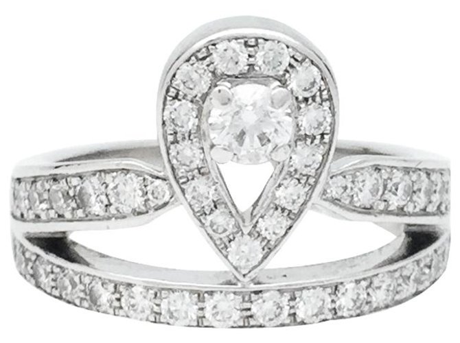 Chaumet-Ring "Josephine" aus Weißgold und Diamanten.  ref.153346