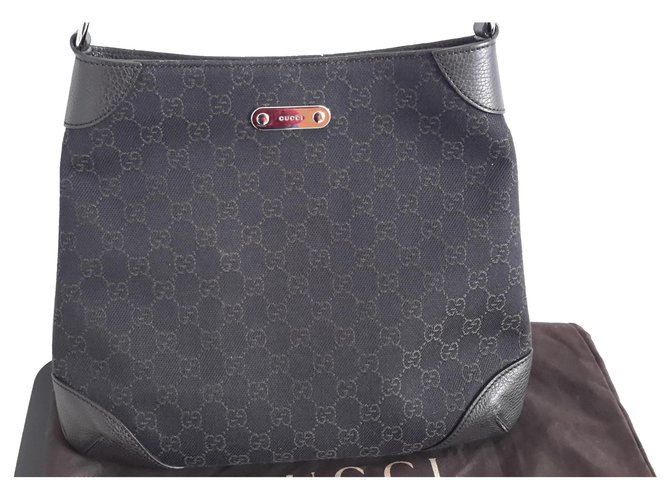 Gucci Handbags Dark brown Cloth  ref.153349